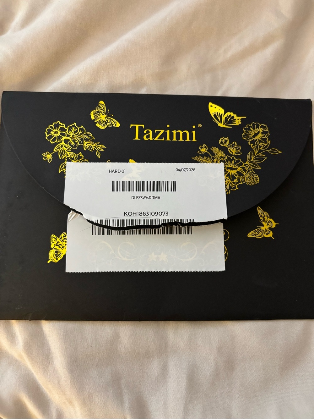 Tazimi 9 sheets of large floral temporary tattoos - Picture 2 of 7